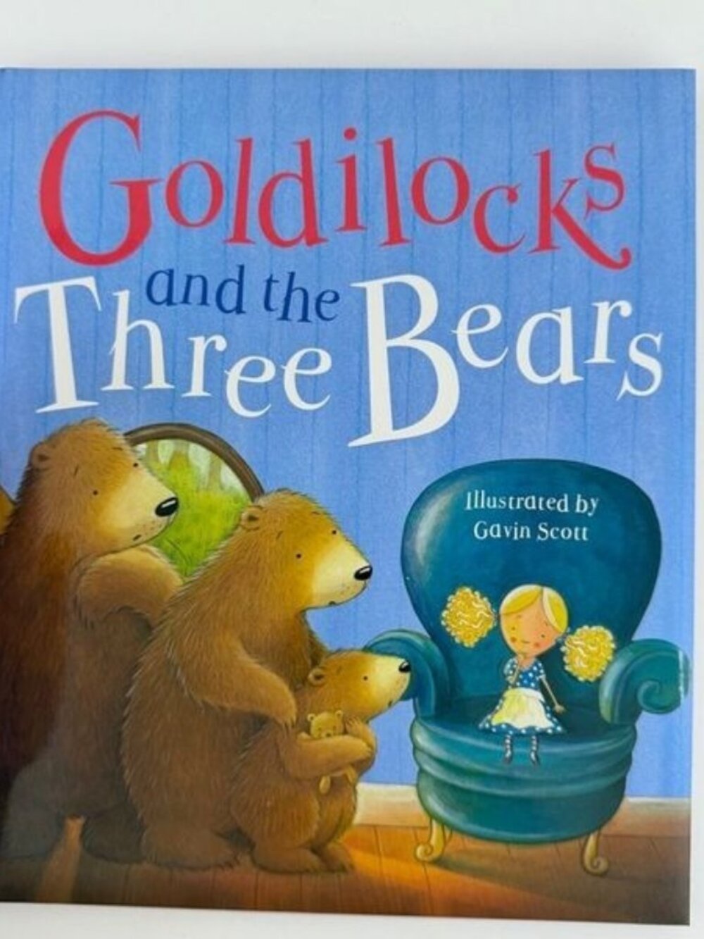 2/$8 Goldilocks and the Three Bears book by Sarah Delmege (Hardcover)